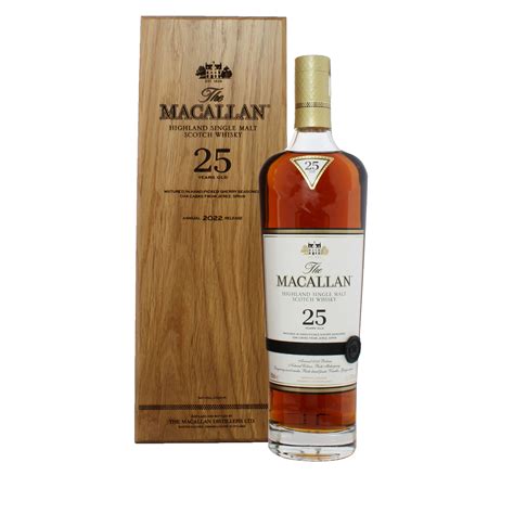 macallan 25 year old price.